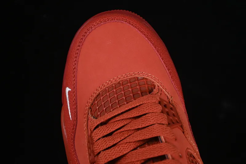 All categories Air Jordan Jordan series basketball shoes Air Jordan 4 cost-effective version Nigel Sylvester x Air Jordan 4 OG "Brick By Brick" AJ4 Joe 4 orange brown HF4340-800
